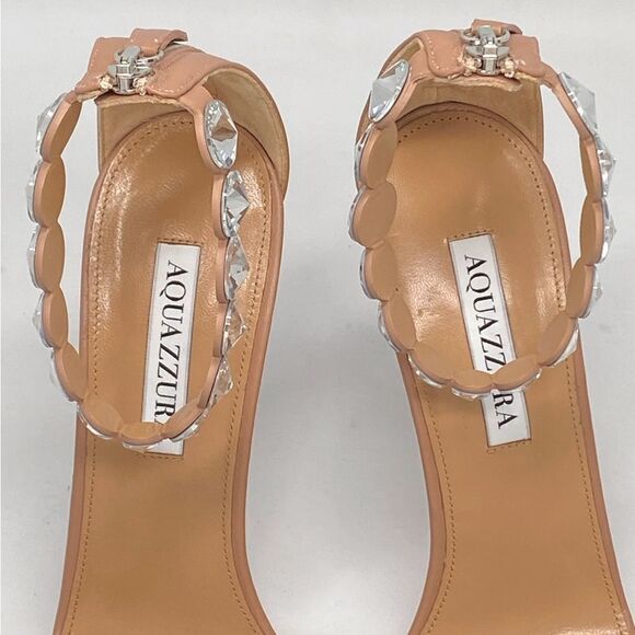 Aquazzura Maxi-Tequila Sandals 105mm size 37.5 - Picture 11 of 16